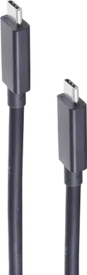 Produktbild von shiverpeaks BS13-65005, 0,25 m, USB C, USB C, USB4 Gen 3x2, 40 Gbit/s, Schwarz