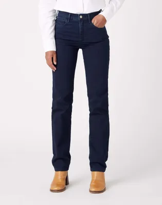 Produktbild von Wrangler Straight Blue Black-W26Rqc388 112320016 W28 L32