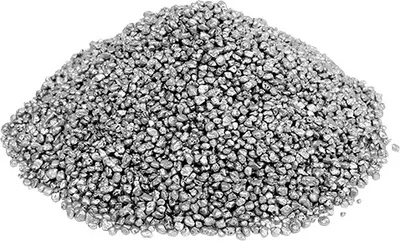 Produktbild von Dekogranulat Silber 2mm-3mm 2kg Dekosteine Marmor