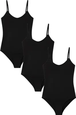 Zdjęcie produktu dla Koszulka BASIC MAX dla kobiet, zestaw 3 sztuki, kolor czarny, rozmiar XL, Maxte