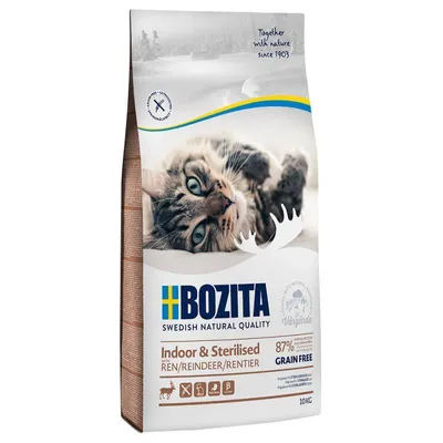 Produktbild von Bozita Indoor & Sterilised Grainfree Reindeer - 400 g