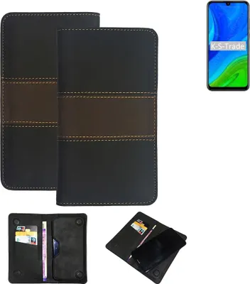 Produktbild von K-S-Trade Hülle Handyhülle kompatibel mit Huawei P Smart 2020 Schutzhülle Walletcase Bookstyle Tasche Schutz Case Handytasche Wallet Cover