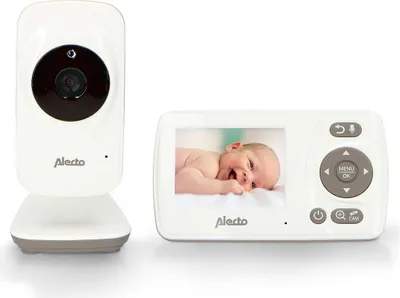 Produktbild von Alecto DVM-71C- Zusätzliche Kamera für DVM-71 / DVM71BK, Weiß/Taupe