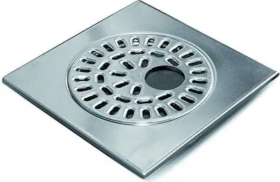 Zdjęcie produktu dla Kratka z ramką PK 200 z otworem (200x200x6mm)