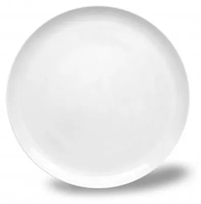 Produktbild von Weißer Porzellanteller, flach, 26 cm, Thun Tom