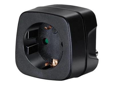 Produktbild von Brennenstuhl Reisestecker Schutzkontakt => Südafrika, Indien, 1508460