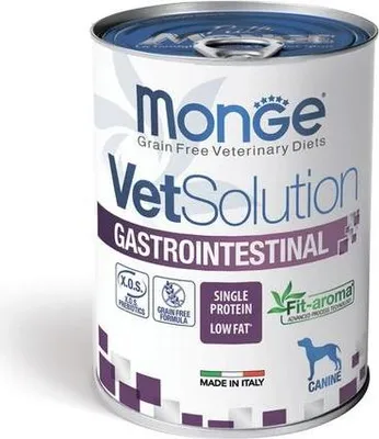 Imagen del producto de Monge Vet Solution para perros, solución para problemas gastrointestinales, 400g