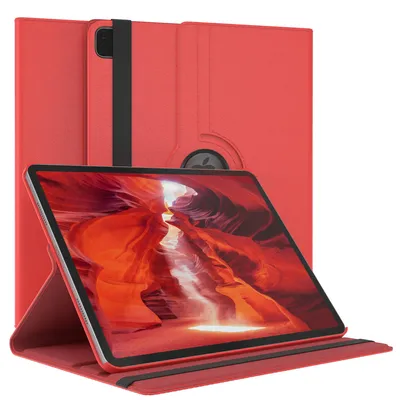 Produktbild von EAZY CASE - Tablet Hülle für Apple iPad Air 13 (2026) Schutzhülle, Tablet Case 360° drehbar in Rot