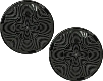 Produktbild von vhbw 2x Aktivkohlefilter kompatibel mit AEG DVB5660HG, DD9996-B, DD9995-W, DK3390-M, DK3360-M, DL8560-M, DD9993-M Dunstabzugshaube - 19,6 cm