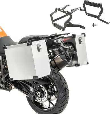 Produktbild von Alu Koffer Set für KTM 1190 Adventure / R 13-16 Namib 35-40 L mit Koff