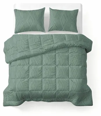 Produktbild von Sleeptime All-in one Lazy Bettdecke Dorian Grün 200 x 200 Mit Kissenbezüge cm