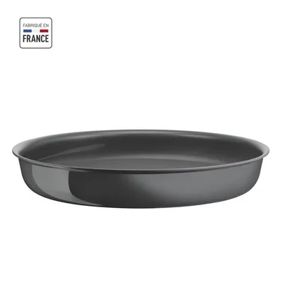 Zdjęcie produktu dla Tefal L26004, Patelnia uniwersalna, Szary, Aluminium, Ceramika, Thermo-Spot, Ceramika, Gaz, Halogen, Indukcja, Płyta jednolita