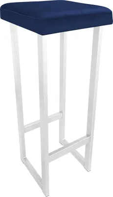 Obrázek produktu pro Barová židle ALEX 90 cm, bílá podnož MG16