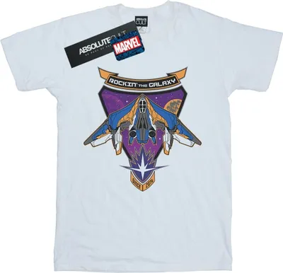 Produktbild von Marvel - "Guardians Of The Galaxy Rockin' Milano" T-Shirt für Herren BI38662 (XL) (Weiß)
