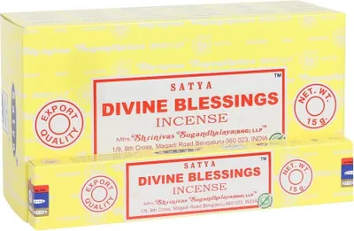 Produktbild von Satya - Räucherstäbchen "Divine Blessings" 120er-Pack SD4699 (Einheitsgröße) (Gelb)