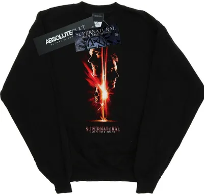 Produktbild von Supernatural - "Dawn Of Darkness" Sweatshirt für Damen BI49828 (L) (Schwarz)