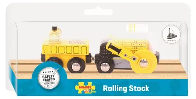 Productafbeelding van Een replica van de historische locomotief Rocket, inclusief 2 sporen