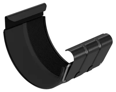 Immagine prodotto di BRYZA Raccordo per grondaia zincato Ø 150 mm, nero RAL 9005