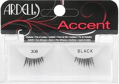 Zdjęcie produktu dla Ardell, Accent, False Eyelashes, 308, Black