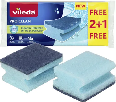 Produktbild von Vileda Topfreiniger Pro Clean 3 Stück