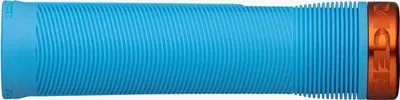 Image de Race Face Chester Lock-On Griff. 136/34mm, bleu clair/orange
