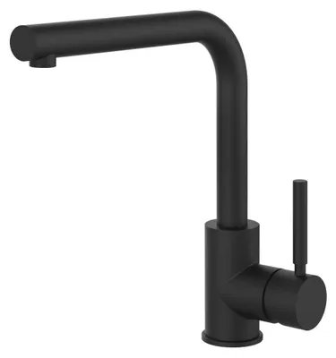 Zdjęcie produktu dla Gessi - Bateria kuchenna Neutron obrotowa wylewka 17155 Czarna matowa