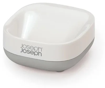 Obrázok produktu pre Kompaktná miska na mydlo JOSEPH JOSEPH Slim ™ Compact Soap Dish, biely/ šedý 70511