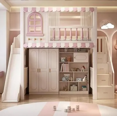 Produktbild von Etagenbett Stockbett Hochbett Holzbett Loftbett Kinderbett Bett Kinderhochbett