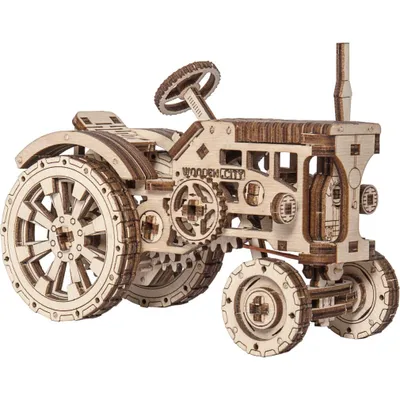 Image de Puzzle 3D WOODEN CITY tracteur 164 pièces