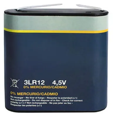 Immagine prodotto di Batterie alcaline 3LR12, 4,5 V, confezione da 1 pezzo, ideali per dispositivi elettronici