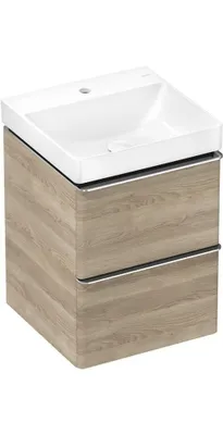 Obrázok produktu pre Umývadlo s ručným umývaním Xelu Q m otvor pre batériu bez prepadu 500x480mm biela biela