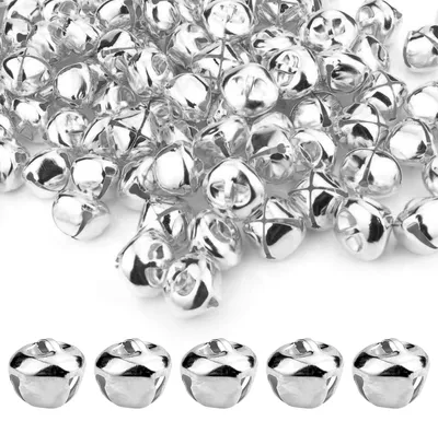 50 Mini-Metallglocken 20 mm für Weihnachtsdeko