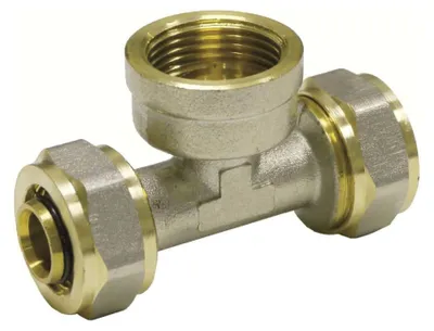 Immagine prodotto di Raccordo a vite a T 32 x 3 - 1" IG - 32 x 3