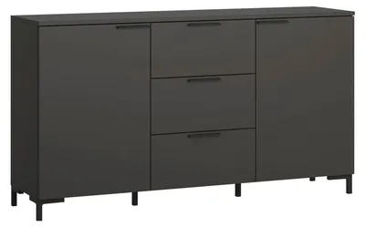 Produktbild von Kommode Alternative Sideboard 151x40x84cm kosmos anthrazit 2 türig,Kosmos Anthrazit