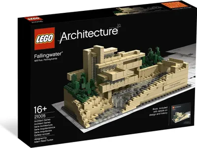 Produktbild von Lego Fallingwater Architecture, 25,6 cm, 16 Jahr(e), 815 Stück, Multi