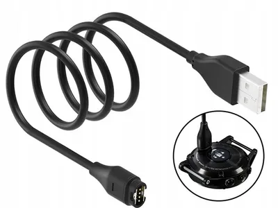 Produktbild von USB-C Adapter und Ladegerät für Garmin Smartwatches