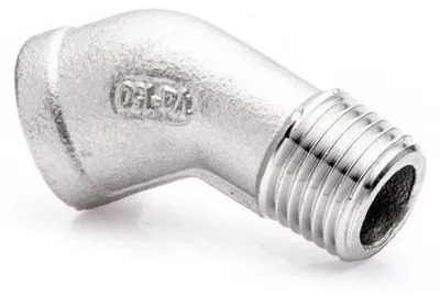 Produktbild von POLBERIS Rohrbogen nierdzewne 1/4'' 45 stopni