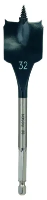 Produktbild von Bosch 2 608 595 498, Bohrer, Spatenbohrer, 3,2 cm, 152 mm, Gipskarton, Holz, Sechskantschaft