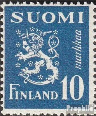 Produktbild von Briefmarken Finnland 1945 Mi 312 postfrisch Freimarken Wappenlöwe