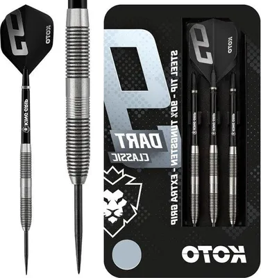 Zdjęcie produktu dla Zestaw rzutek 9-Dart Classic z 90% zawartością wolframu – wysokiej jakości rzutki