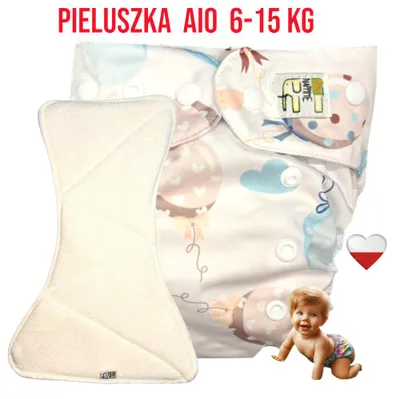 Produktbild von NappiMe AIO wiederverwendbare Pocketwindel in Bambus und Minze
