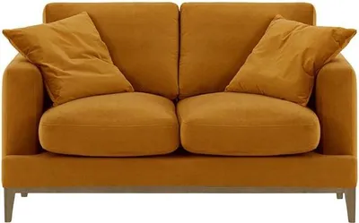Produktbild von Zweisitzer-Sofa Covex Wood-Velluto 8-wax black