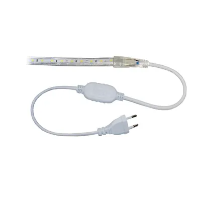 Produktbild von Steckeranschlußteil LED Lichtschlauch warmweiss / kaltweiss direkt an 230V