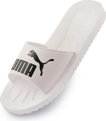 Image de Puma Purecat Slide Blanc-noir Pantoufles