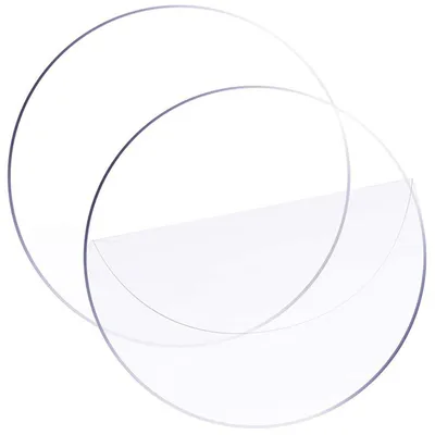 Acryl-Tortenschale rund 15 cm Ø, transparent, für Kuchen und Gebäck