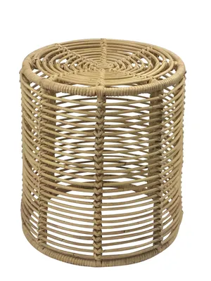 Produktbild von Lycce Beistelltisch VICTORIA Couchtisch Nachttisch Wohnzimmertisch Rattan Tisch natur
