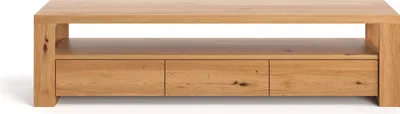 Produktbild von Harmony-TV-Schrank aus Massivholz, 180 cm, Eiche, Designermöbel