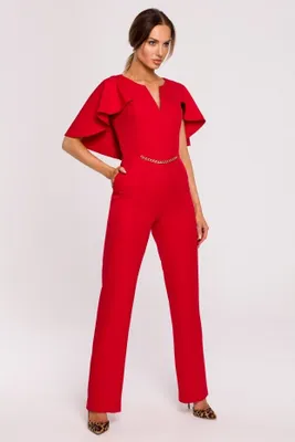 Produktbild von Made of Emotion Jumpsuit für Frauen Ono M670 rot M