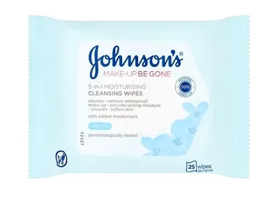 Productafbeelding van Johnson's reinigingsdoekjes, huidverzorging, 25 stuks