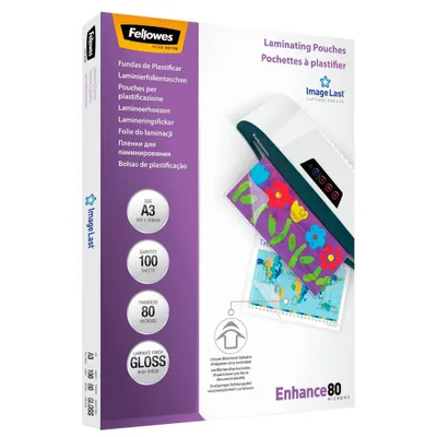 Obrázok produktu pre Fellowes 5306207, Priehľadná, Plast, A3, 420 mm, 297 mm, 1 mm